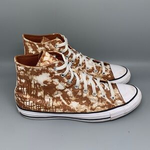 Converse Chuck Taylor All Star High Top Warm Tan White A06004C‎ Men’s Sz 10
